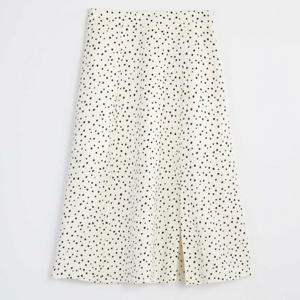 Midi Skirt LOFT, Polka Dots, NWT